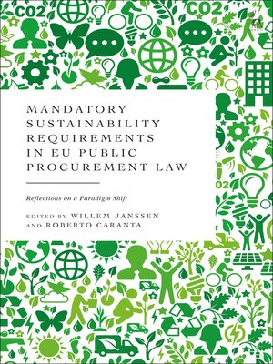cover image of Mandatory Sustainability Requirements in EU Public Procurement Law